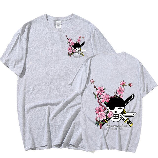 2022 Summer New Roronoa Zoro Print T Shirt Women Men One Piece Anime Tee Shirt Oversized 2.jpg 640x640 2 - One Piece AU Shop