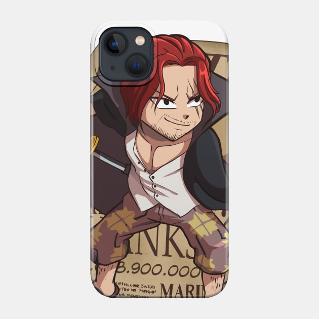 One Piece Wanted Shanks Phone Case