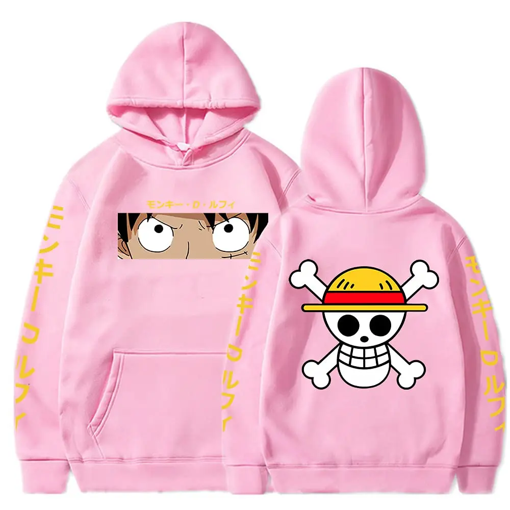 Anime Hoodie Luffy D Monkey Sweatshirts Cozy Tops Sudadera Felpa Moletom 2 - One Piece AU Store