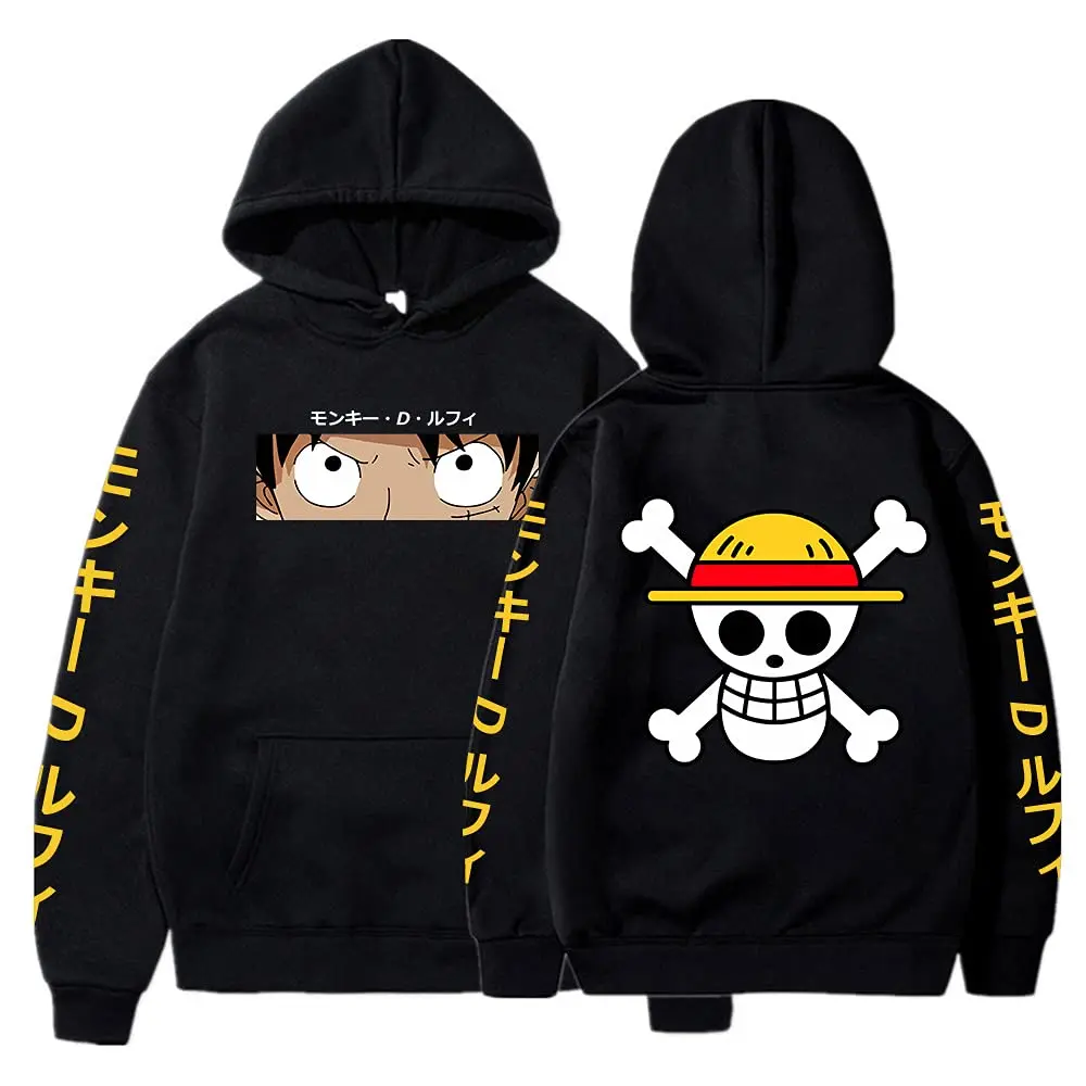 Anime Luffy D Monkey Hoodie