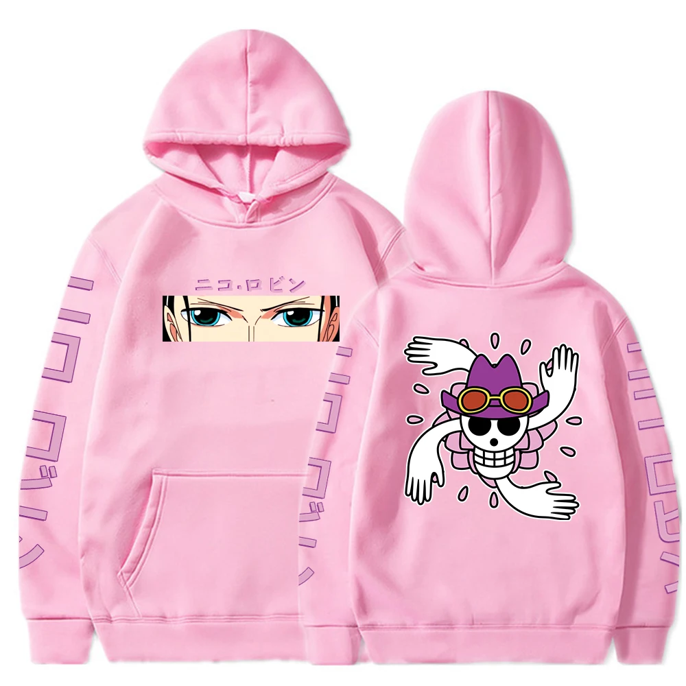 Anime Hoodie Robin Nico Sweatshirts Cozy Tops Sudadera Felpa Moletom 2 - One Piece AU Shop