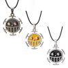 Anime One Piece Necklace Vintage Trafalgar Law Pendant Holder Women Bag Men Jewelry Action Figure Cosplay - One Piece AU Shop