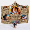 Anime One Piece WANTED Wearable Blanket - One Piece AU Shop