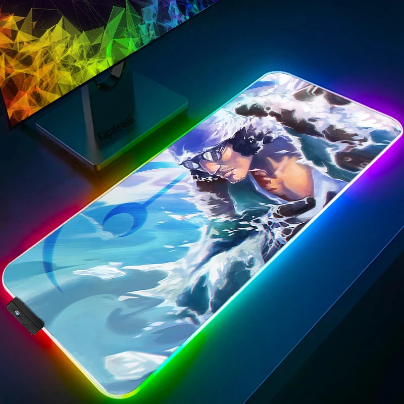 One Piece Aokiji Kuzan RGB Mouse Pad