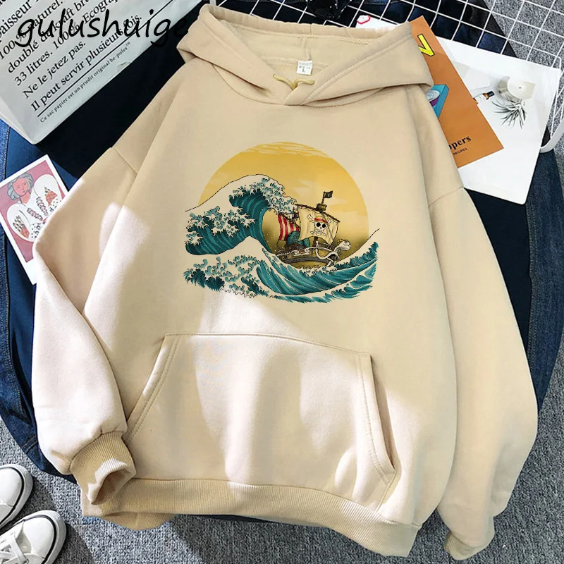 Manga One Piece Gear 5 Hoodie Roronoa Zoro Women Funny Cartoon Luffy Sweatshirts Ullzang Japanese Anime 6 - One Piece AU Store