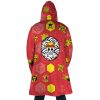 Mugiwara Pirates One Piece AOP Hooded Cloak Coat BACK Mockup - One Piece AU Shop