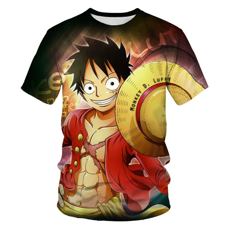 New Anime One Piece Luffy Fashion Kids Boy Girl Children T Shirt 3D Casual Summer Men 12 - One Piece AU Store
