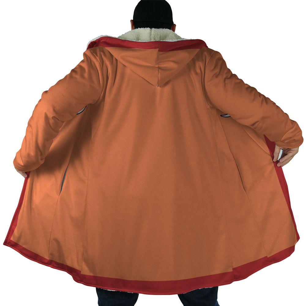 Oden Kozuki One Piece AOP Hooded Cloak Coat NO HOOD Mockup - One Piece AU Store