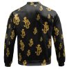 One Piece Belly Monetary Symbol Pattern Bomber Jacket Back - One Piece AU Shop