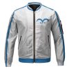 One Piece Marine Uniform Cosplay White Bomber Jacket Front - One Piece AU Store