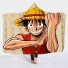 One Piece Monkey D Luffy Wearable Blanket - One Piece AU Store