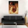 One Piece Portgas D Ace Flame Aura Portrait Orange 1pc Canvas 1 - One Piece AU Store