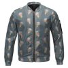 One Piece Tony Tony Chopper Pattern Dope Bomber Jacket Front - One Piece AU Store