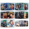 One Piece Wallet Cartoons Luffy Roronoa Zoro Figures Cosplay Men Women PU Coin Purse Card Holder - One Piece AU Shop