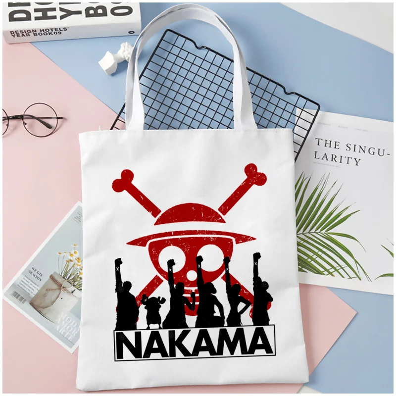 One Piece shopping bag shopper bolsas de tela reusable bolso jute bag bag shoping bolsas reutilizables 4 - One Piece AU Shop
