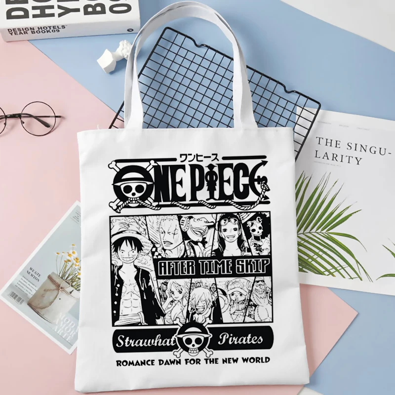 One Piece shopping bag shopper bolsas de tela reusable bolso jute bag bag shoping bolsas reutilizables - One Piece AU Store