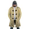 Sanji Wano Arc One Piece AOP Hooded Cloak Coat FRONT Mockup - One Piece AU Shop