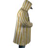 Sanji Wano Arc One Piece AOP Hooded Cloak Coat RIGHT Mockup - One Piece AU Shop