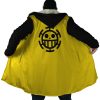 Trafalgar Law One Piece Hooded Cloak Coat NO HOOD Mockup - One Piece AU Shop