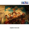 one piece luffy team kraft paper poster 463 - One Piece AU Shop