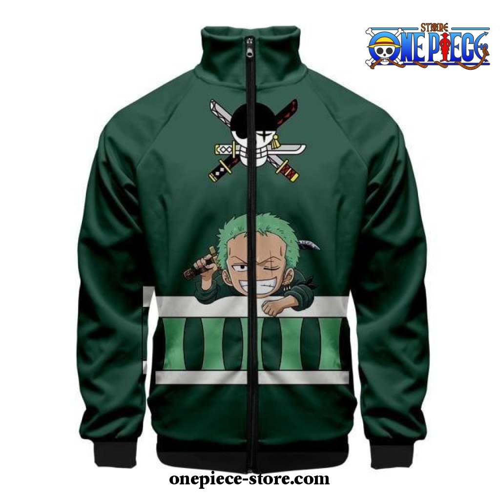 one piece roronoa zoro 3d jacket xxs 233 - One Piece AU Shop