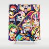 the king of pirates one piece5726814 shower curtains - One Piece AU Shop