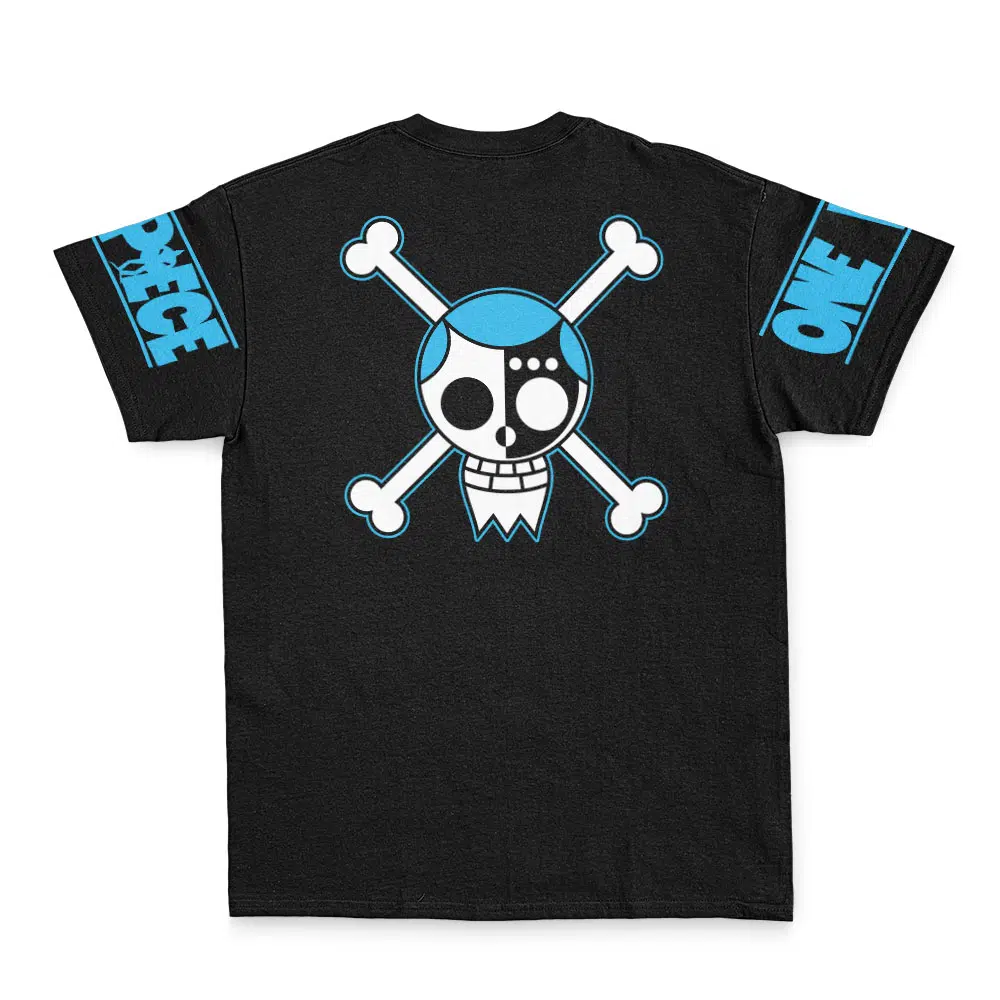 Franky Dead Or Alive One Piece Streetwear T Shirt BACK - One Piece AU Shop