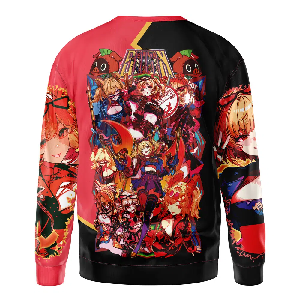 burnice Sweatshirt back - One Piece AU Store