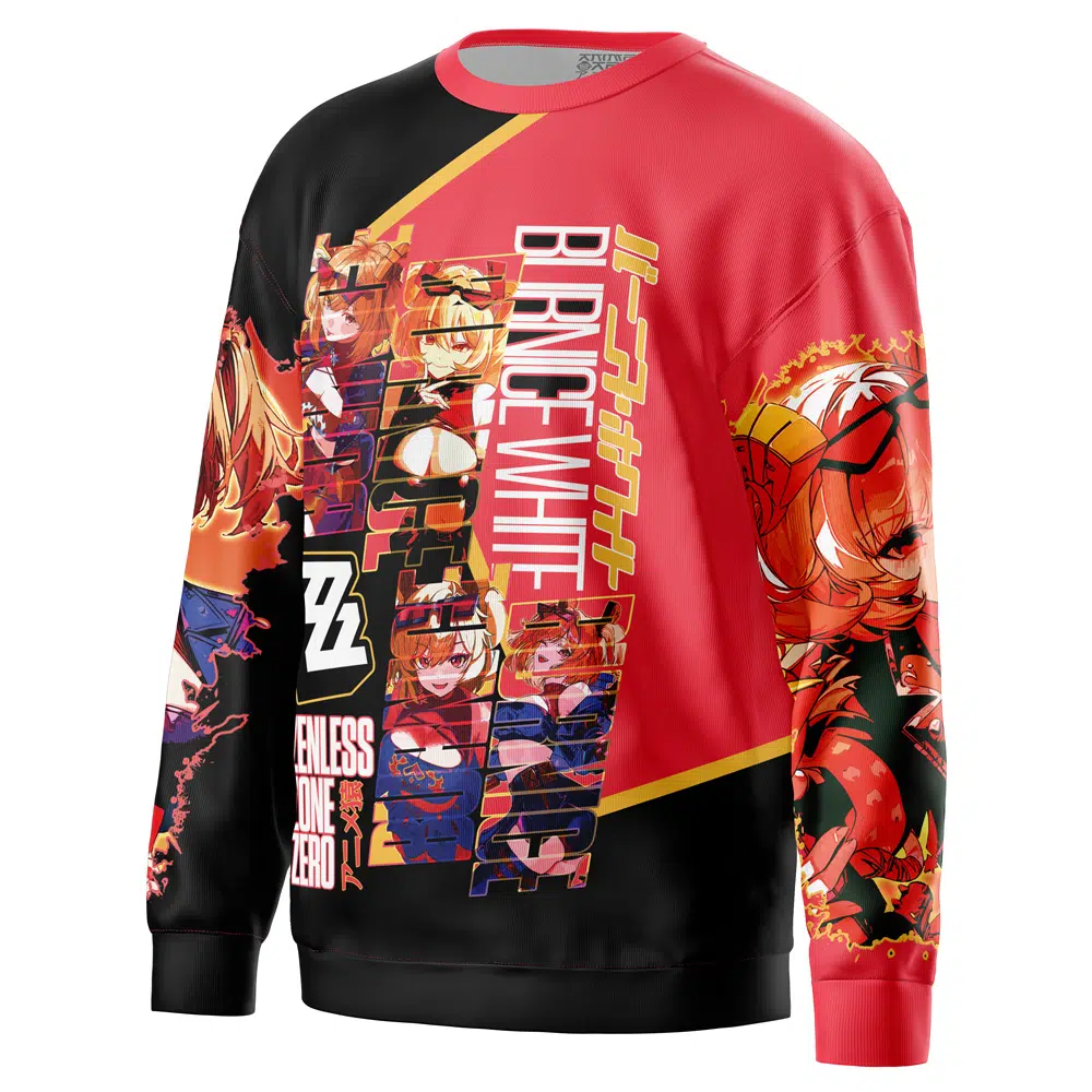 burnice Sweatshirt side - One Piece AU Shop