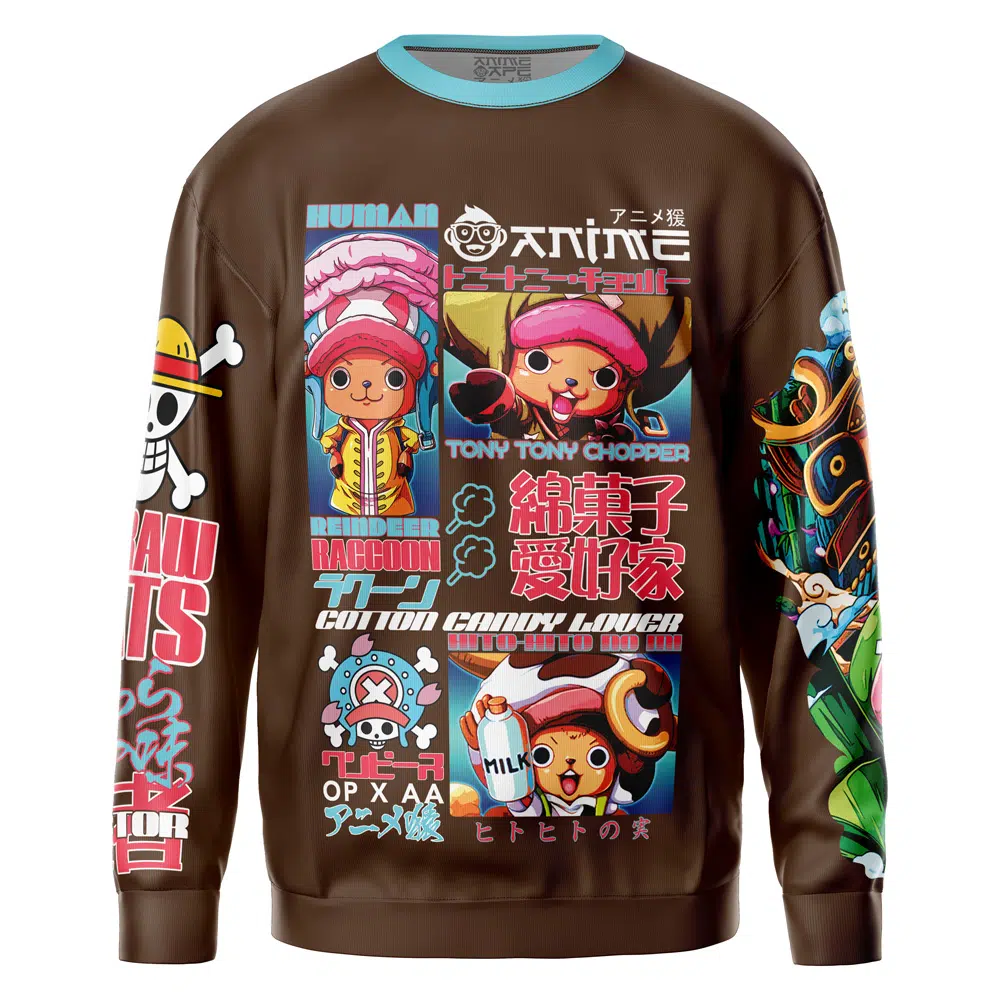 chopper Sweatshirt Front - One Piece AU Store