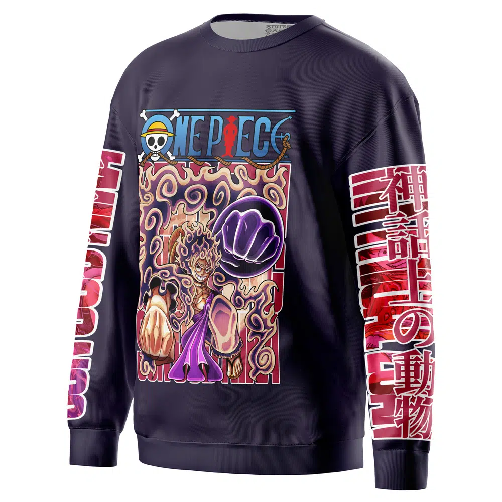 gear5 Sweatshirt side - One Piece AU Store