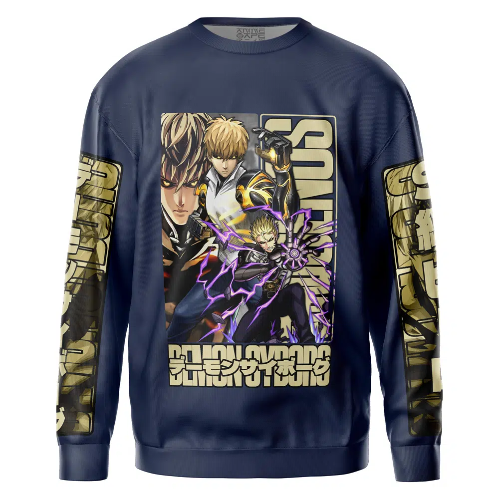genos Sweatshirt Front - One Piece AU Store