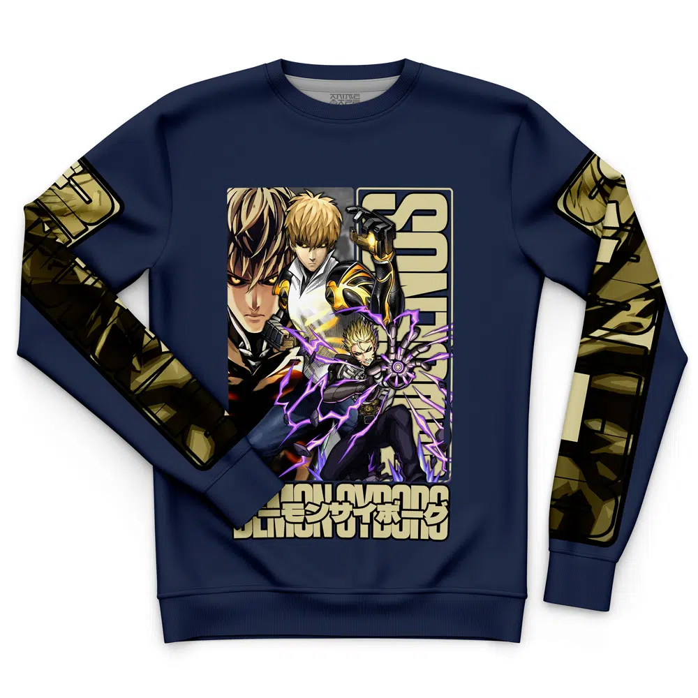 genos flat Sweatshirt - One Piece AU Shop