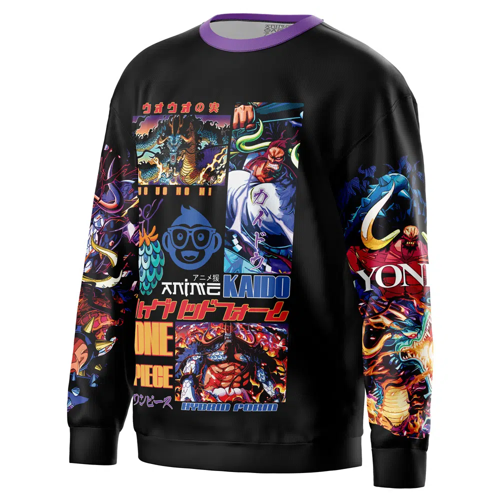 kaido Sweatshirt side - One Piece AU Store