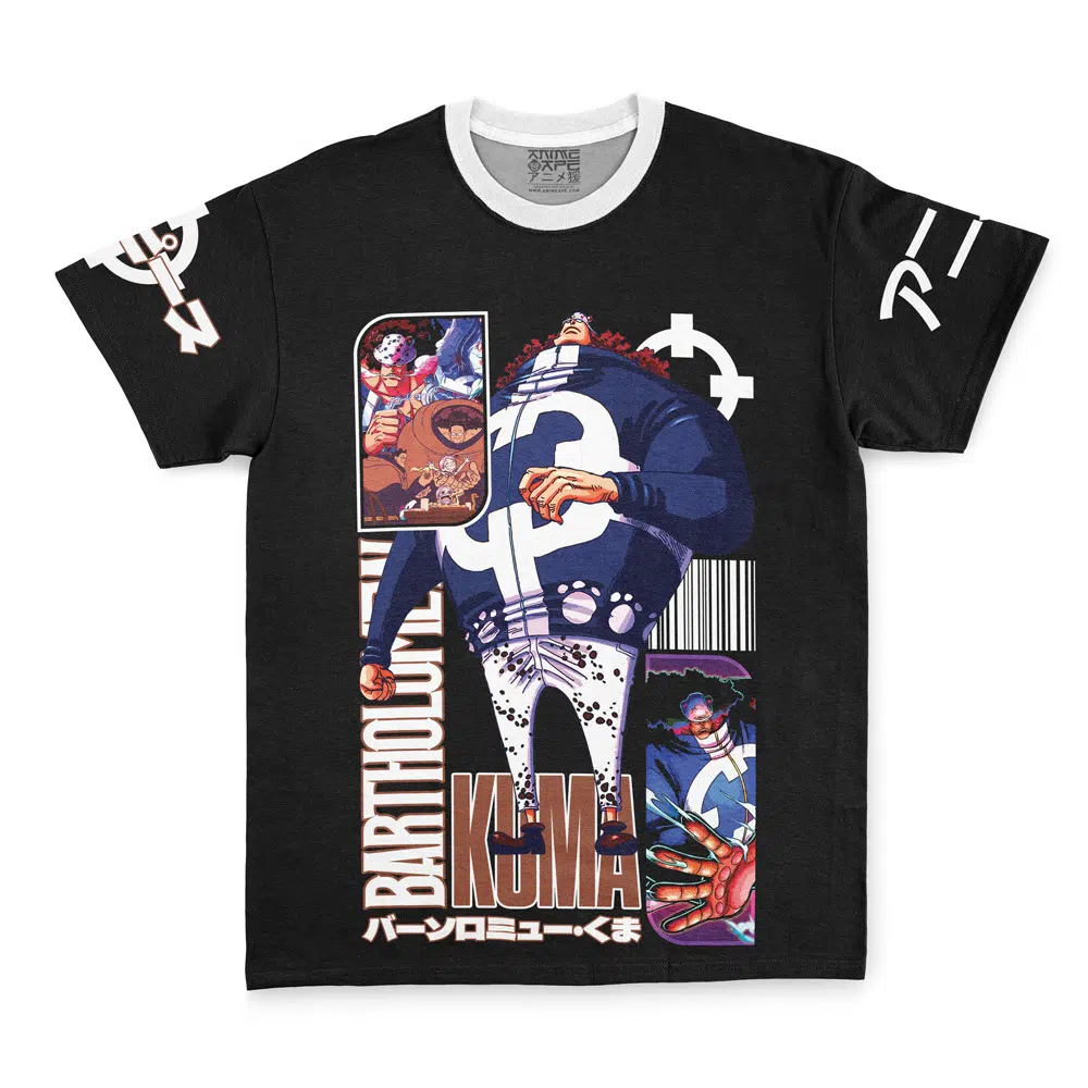 kuma Streetwear T Shirt Front - One Piece AU Store