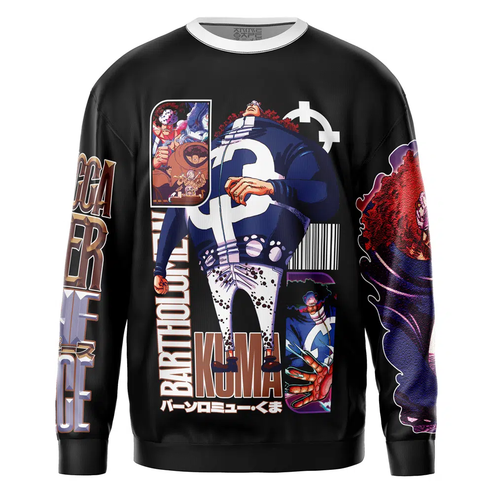 kuma Sweatshirt Front - One Piece AU Store