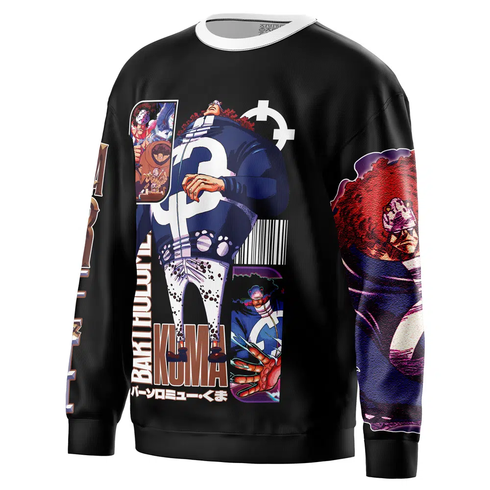 kuma Sweatshirt side - One Piece AU Shop