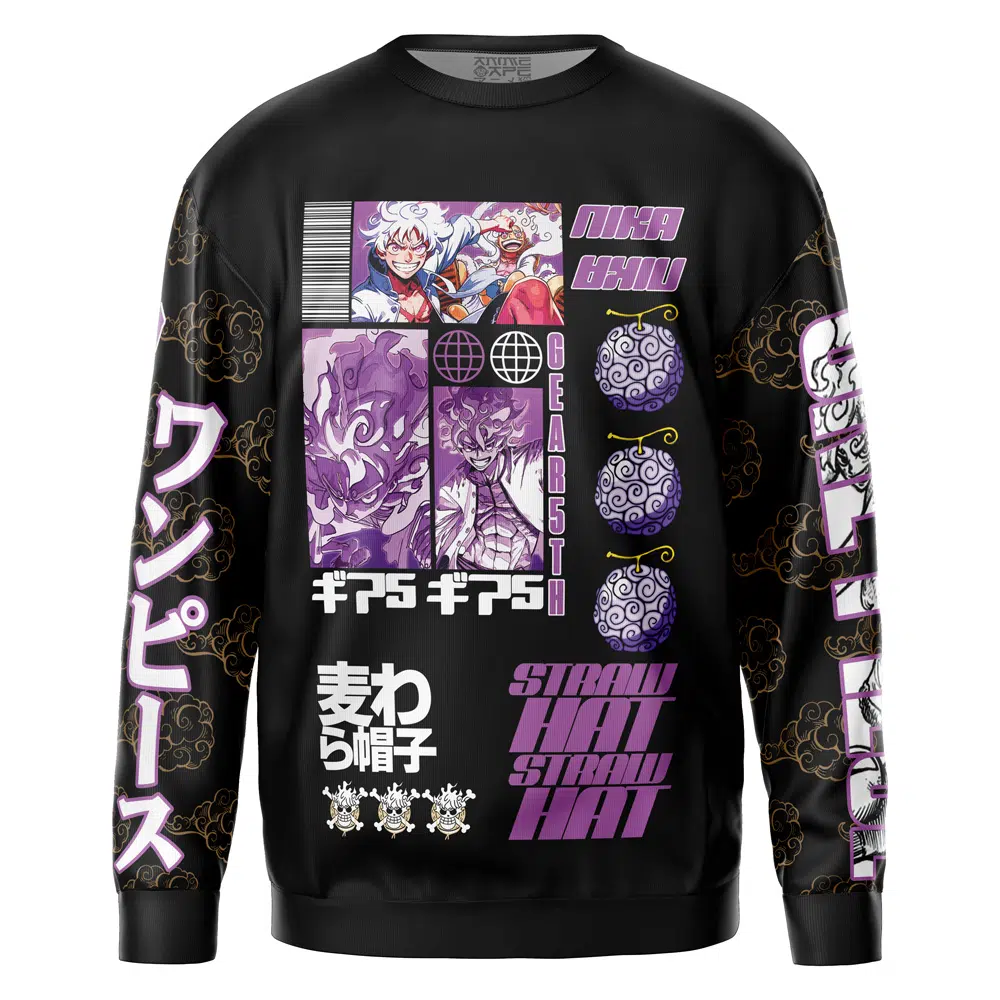 luffy Sweatshirt Front - One Piece AU Store