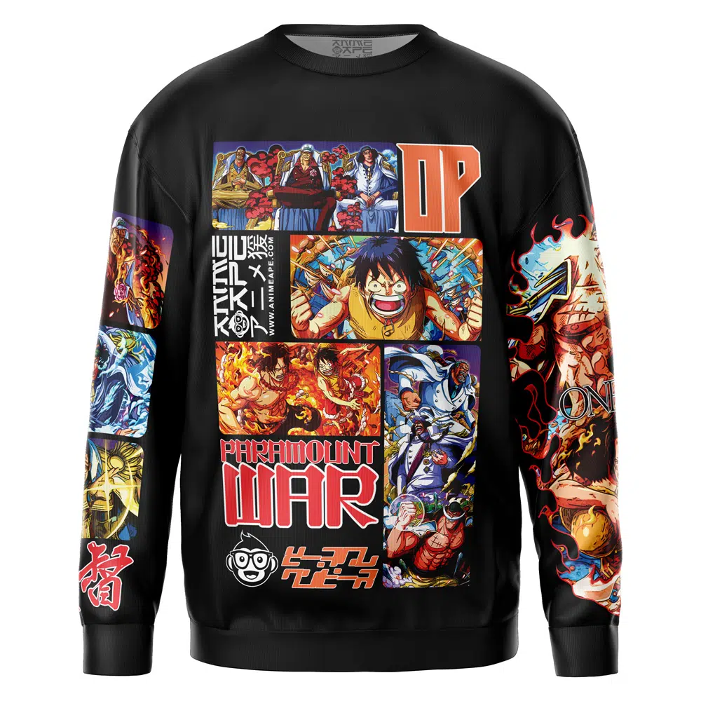 marineford Sweatshirt Front - One Piece AU Store