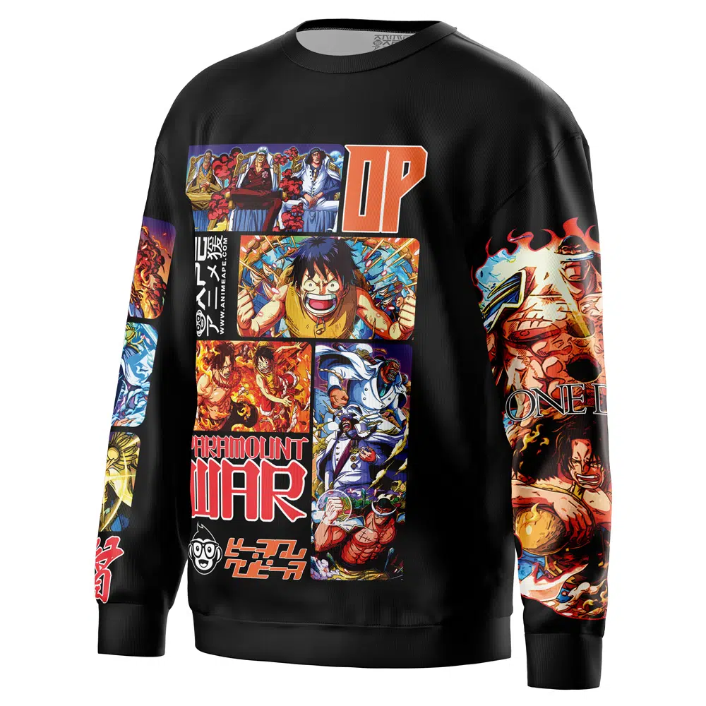 marineford Sweatshirt side - One Piece AU Store