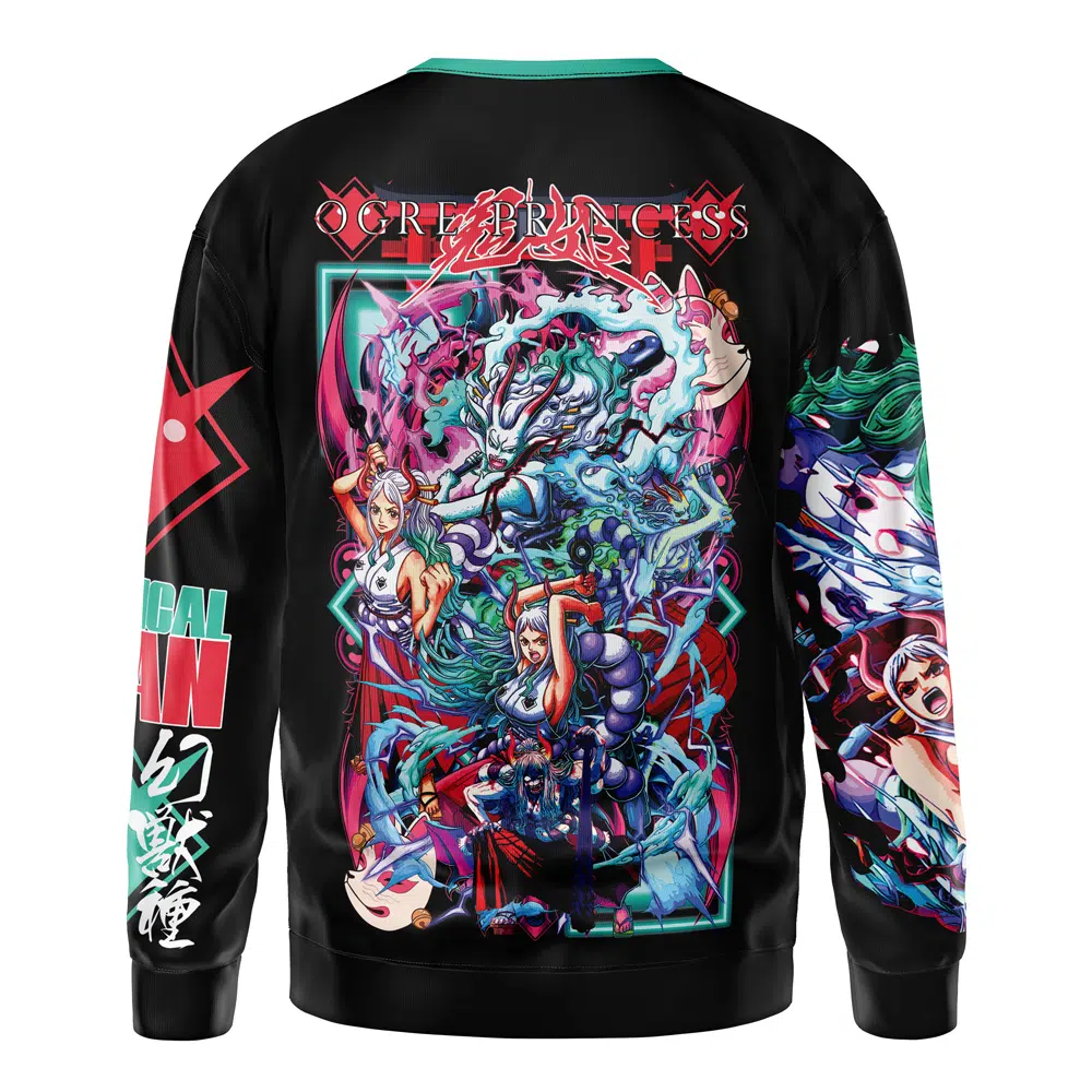 yamato Sweatshirt back - One Piece AU Store