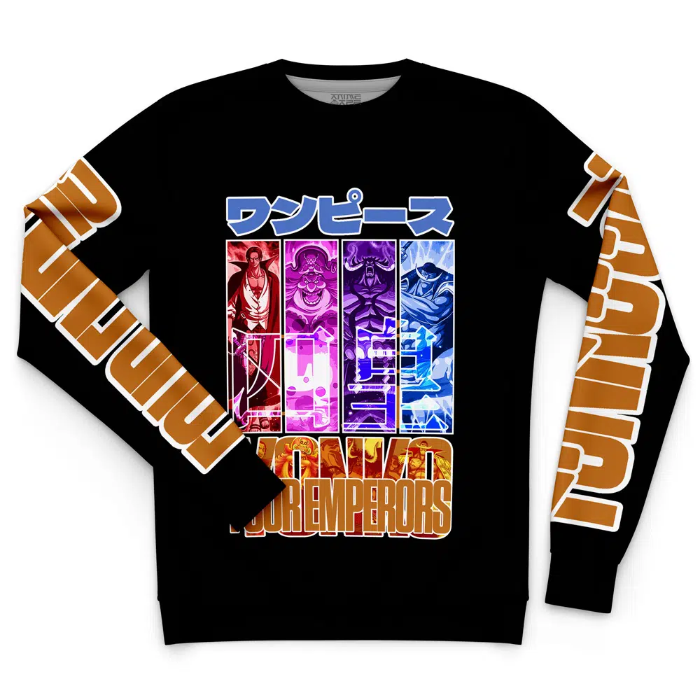 yonko flat Sweatshirt - One Piece AU Store