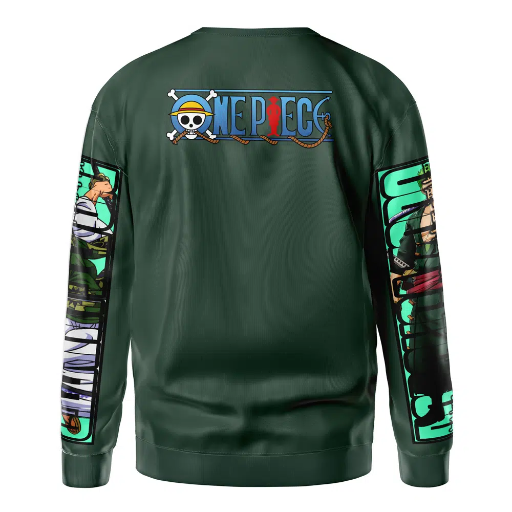 zoro Sweatshirt back 1 - One Piece AU Store