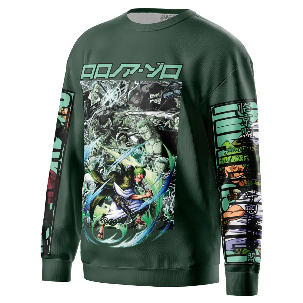 zoro Sweatshirt side 1 - One Piece AU Store